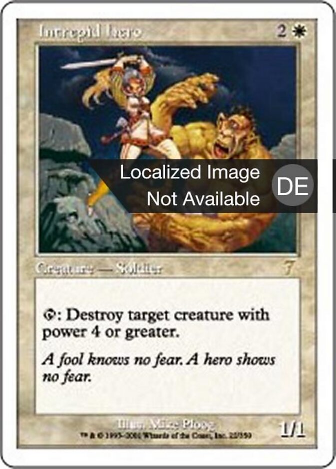 Furchtloser Held