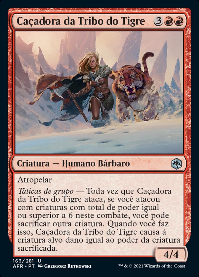 Caçadora da Tribo do Tigre