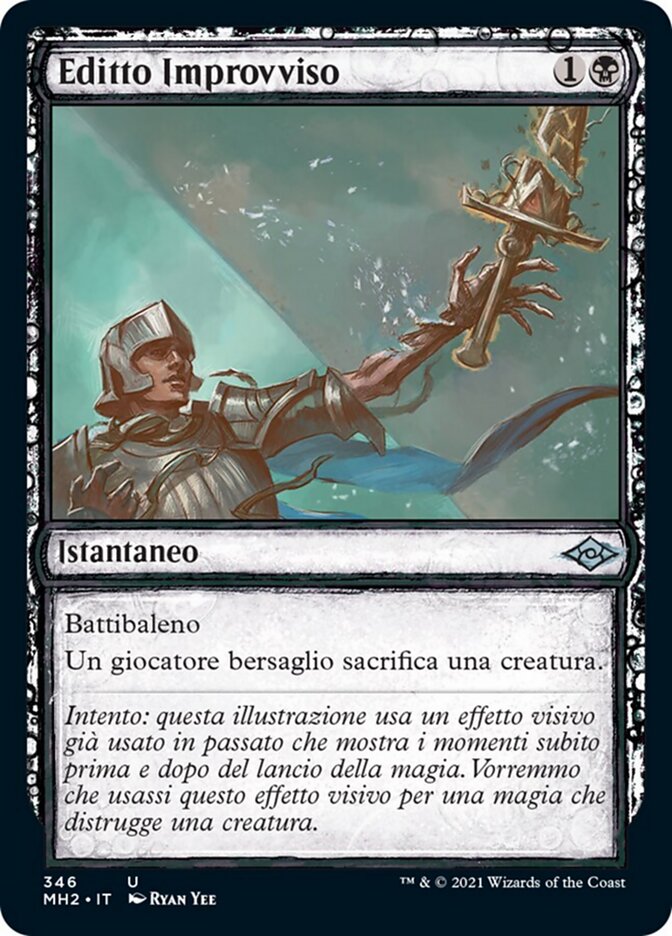 Editto Improvviso