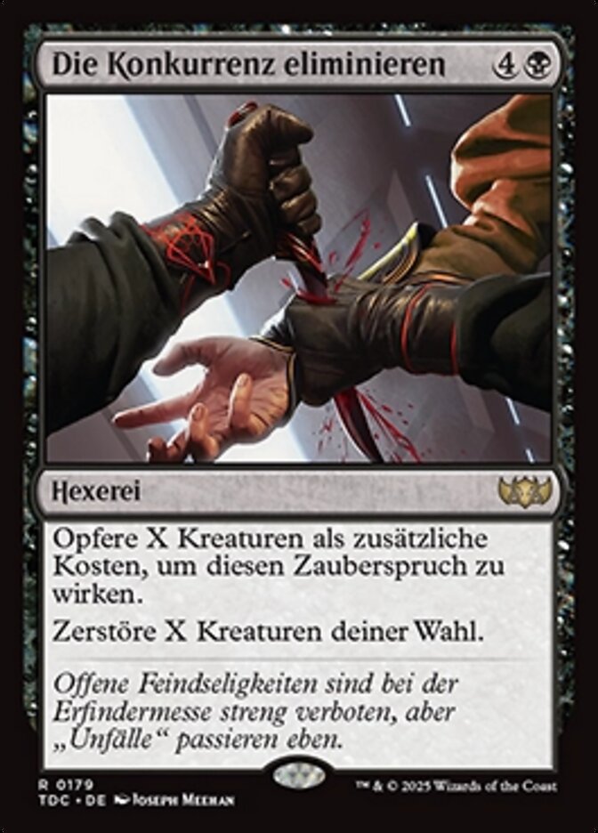 Die Konkurrenz eliminieren