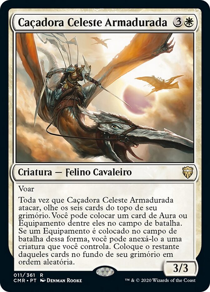 Caçadora Celeste Armadurada