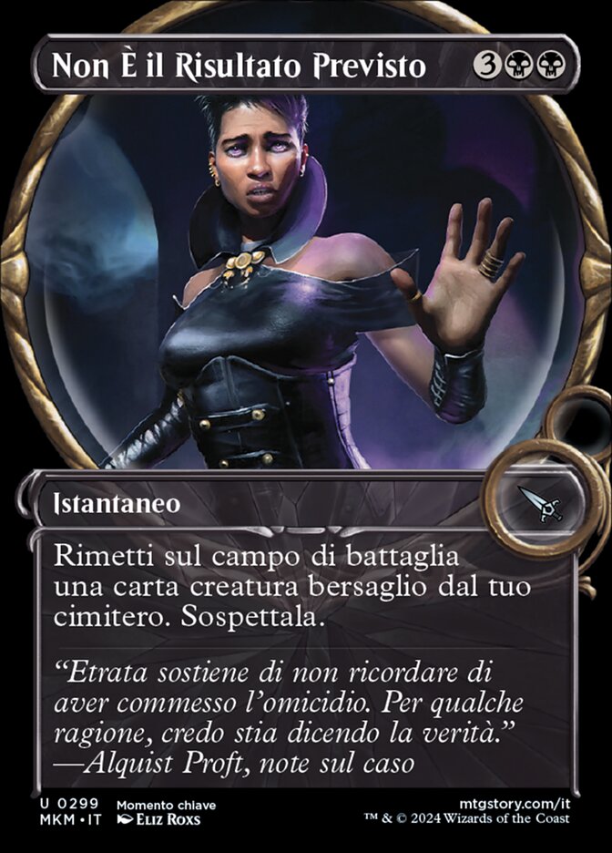Non È il Risultato Previsto