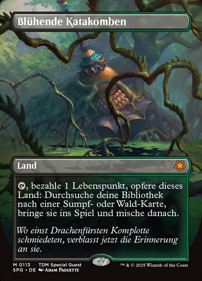 Blühende Katakomben