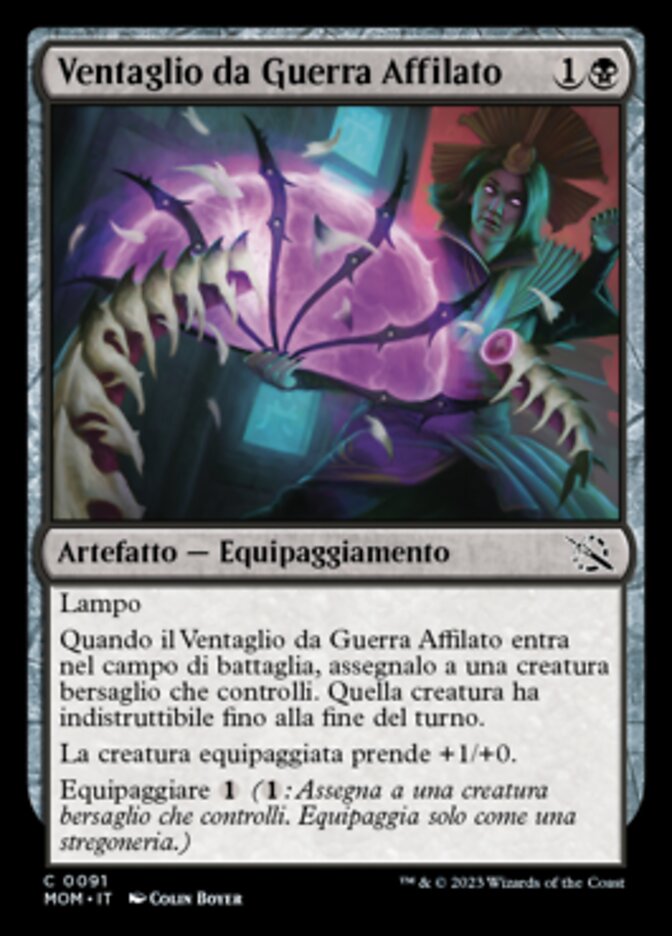 Ventaglio da Guerra Affilato