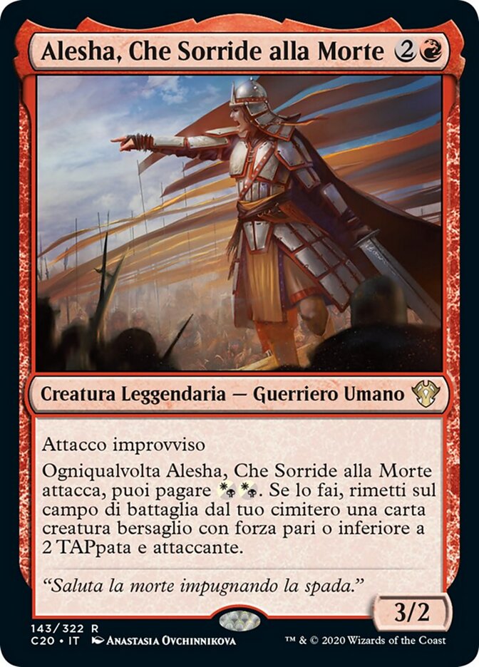 Alesha, Che Sorride alla Morte