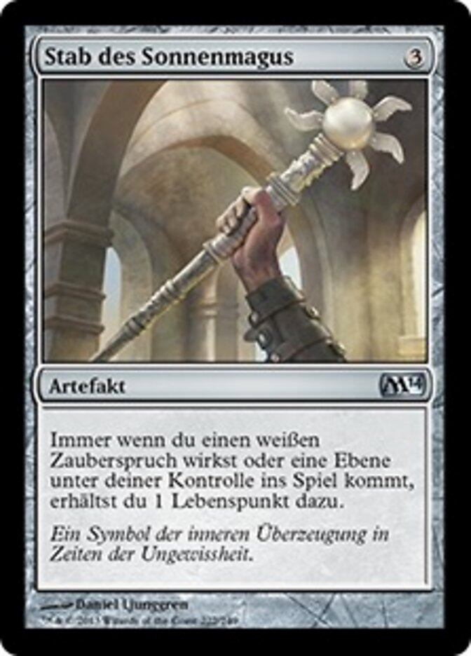 Stab des Sonnenmagus