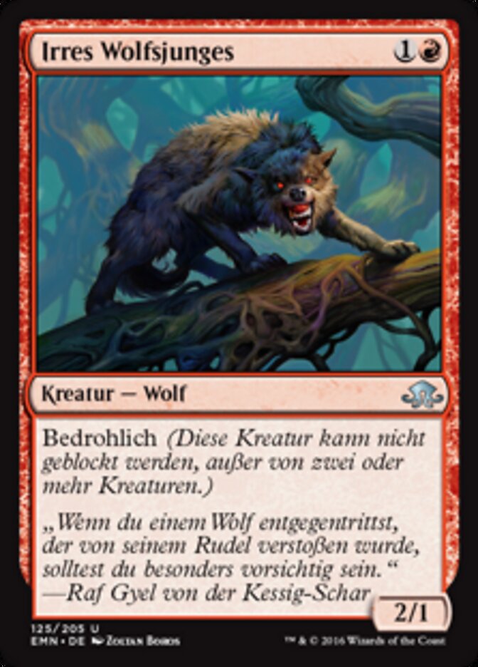 Irres Wolfsjunges
