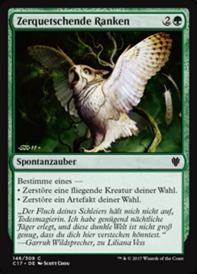 Zerquetschende Ranken