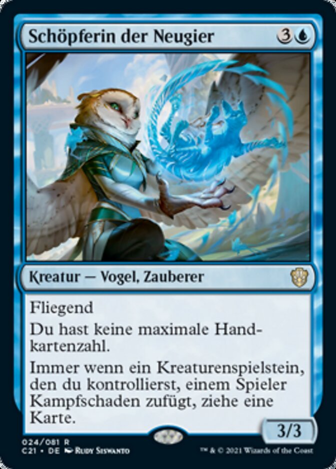 Schöpferin der Neugier