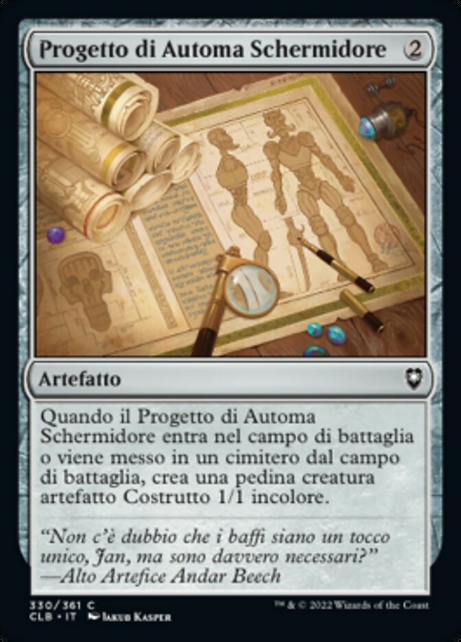Progetto di Automa Schermidore