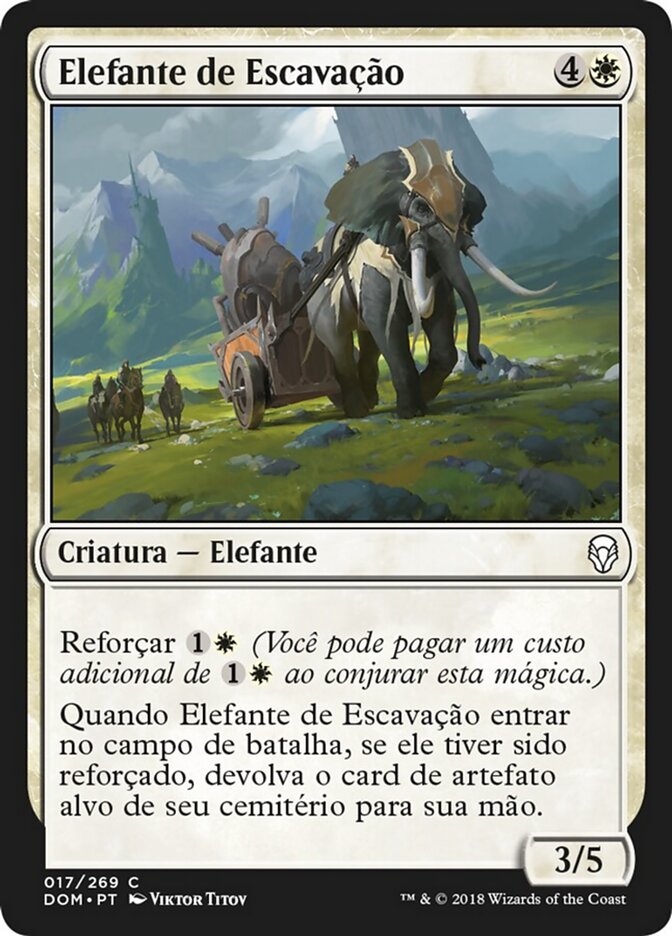 Elefante de Escavação