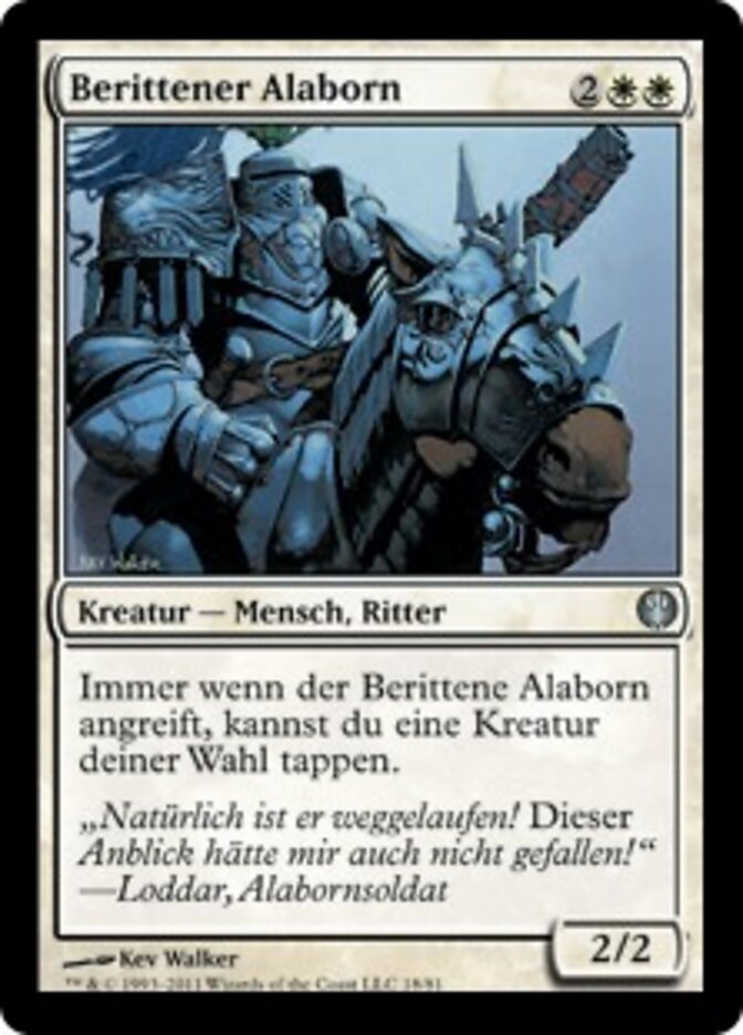 Berittener Alaborn