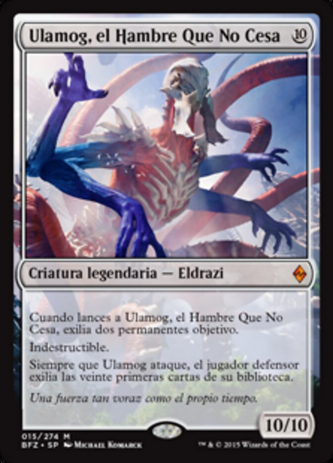 Ulamog, el Hambre Que No Cesa