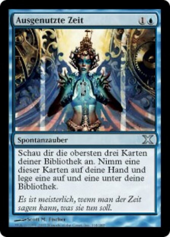 Ausgenutzte Zeit