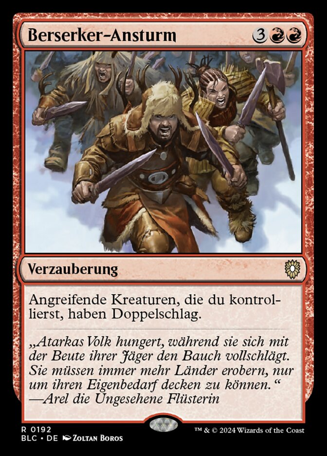 Berserker-Ansturm