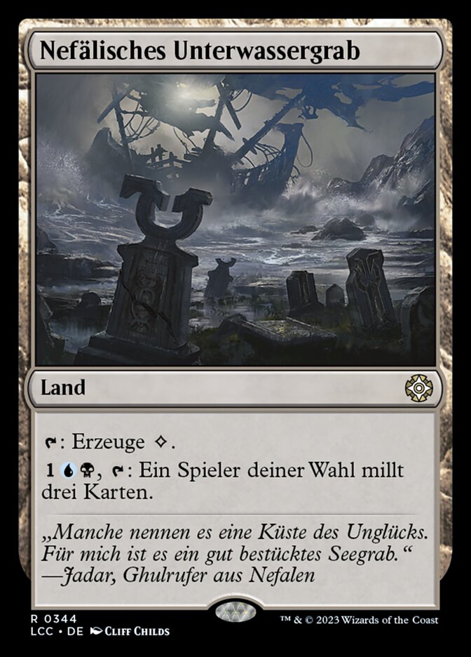 Nefälisches Unterwassergrab