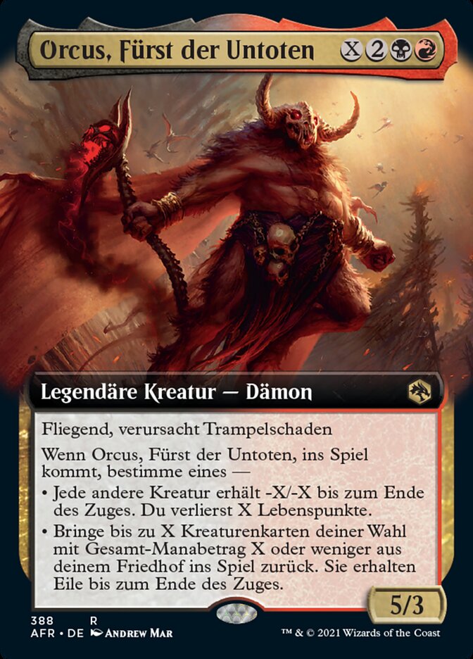 Orcus, Fürst der Untoten