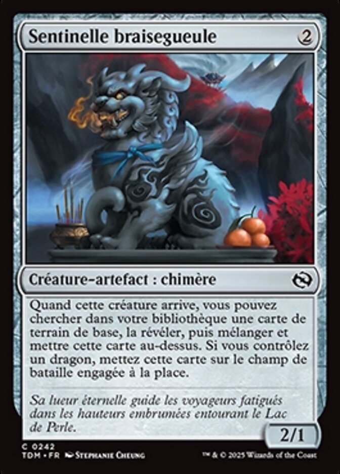 Sentinelle braisegueule