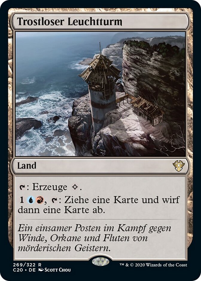 Trostloser Leuchtturm