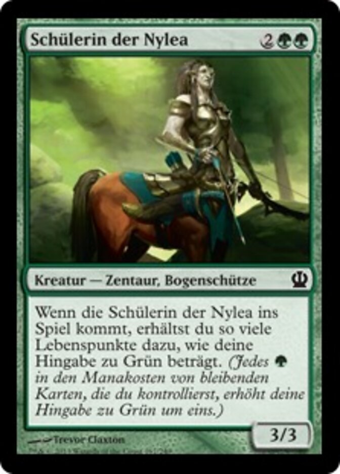Schülerin der Nylea