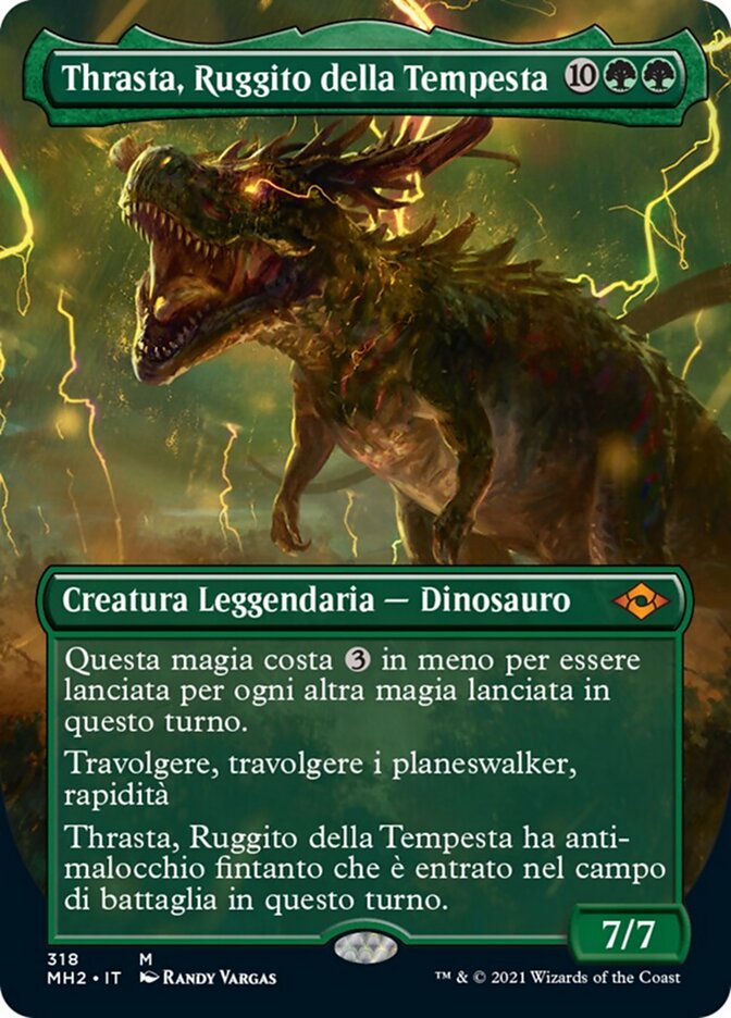 Thrasta, Ruggito della Tempesta