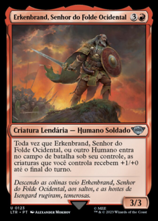 Erkenbrand, Senhor do Folde Ocidental