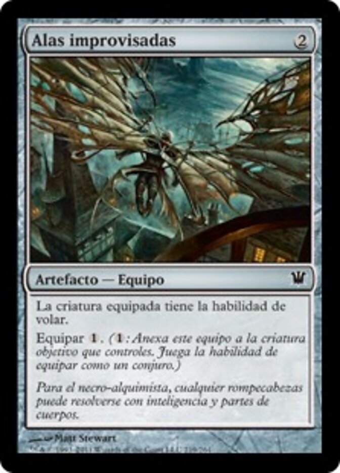 Alas improvisadas