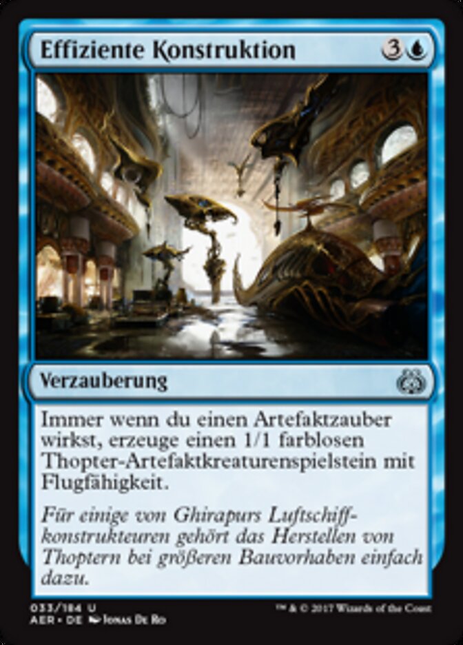 Effiziente Konstruktion