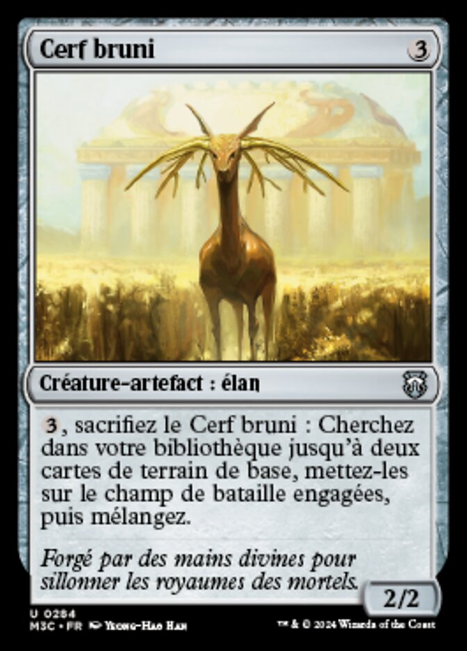 Cerf bruni