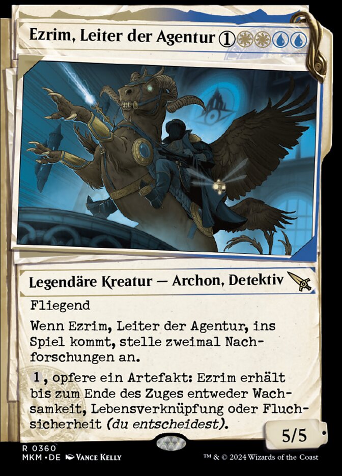 Ezrim, Leiter der Agentur
