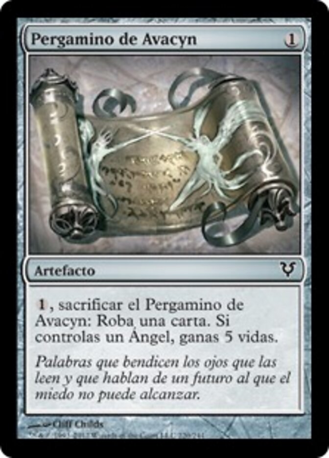 Pergamino de Avacyn