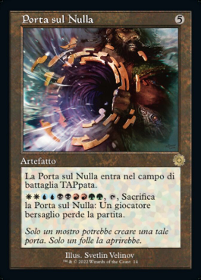 Porta sul Nulla