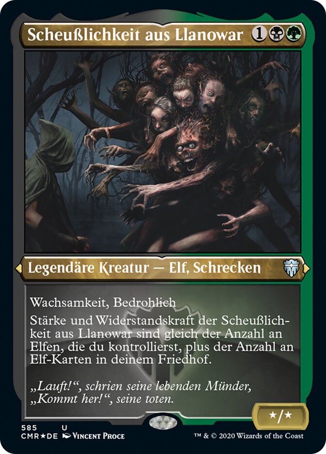 Scheußlichkeit aus Llanowar