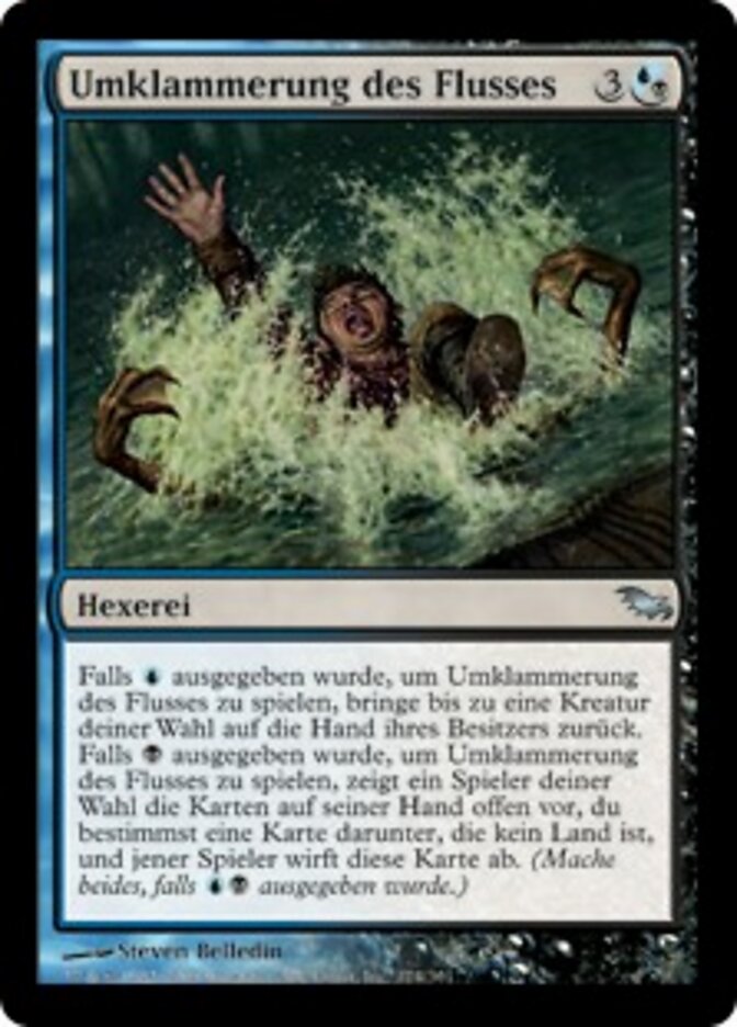 Umklammerung des Flusses