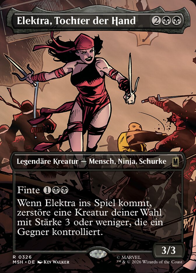 Elektra, Tochter der Hand