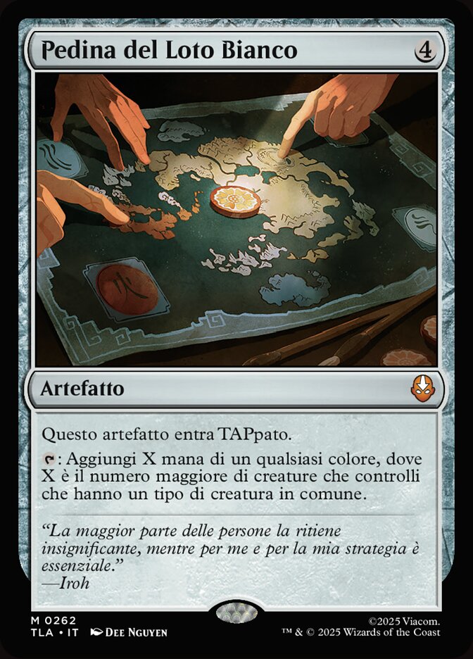 Pedina del Loto Bianco