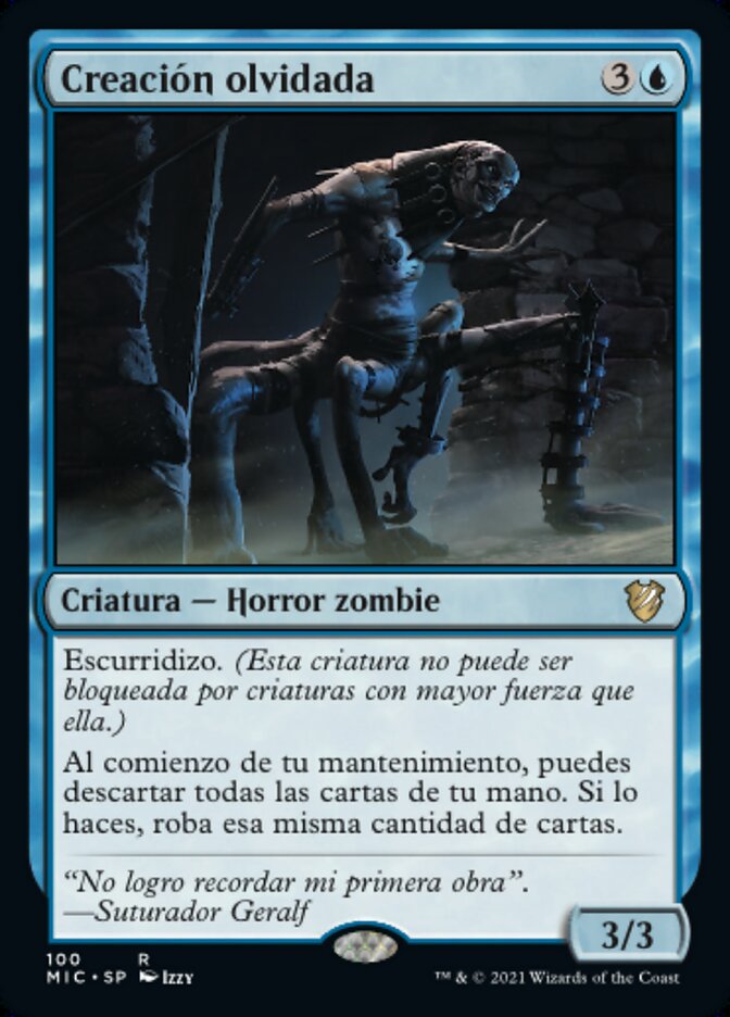 Creación olvidada