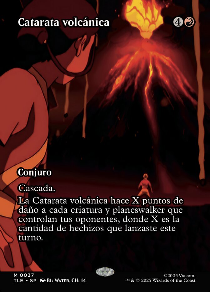 Catarata volcánica