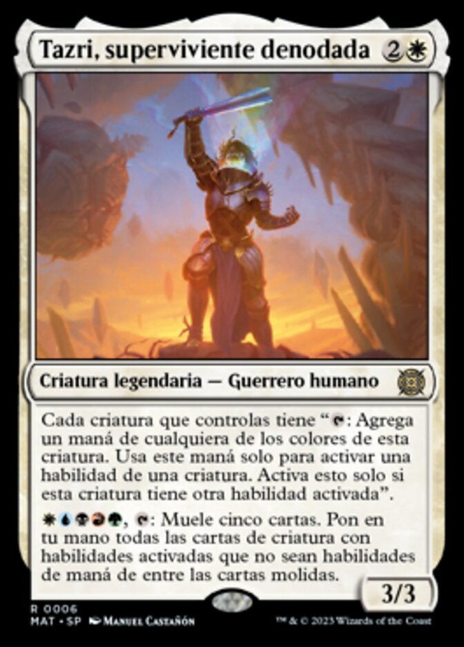 Tazri, superviviente denodada