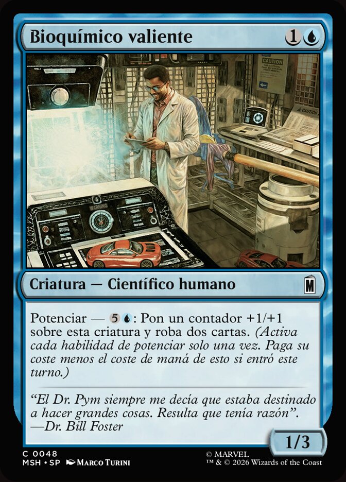 Bioquímico valiente