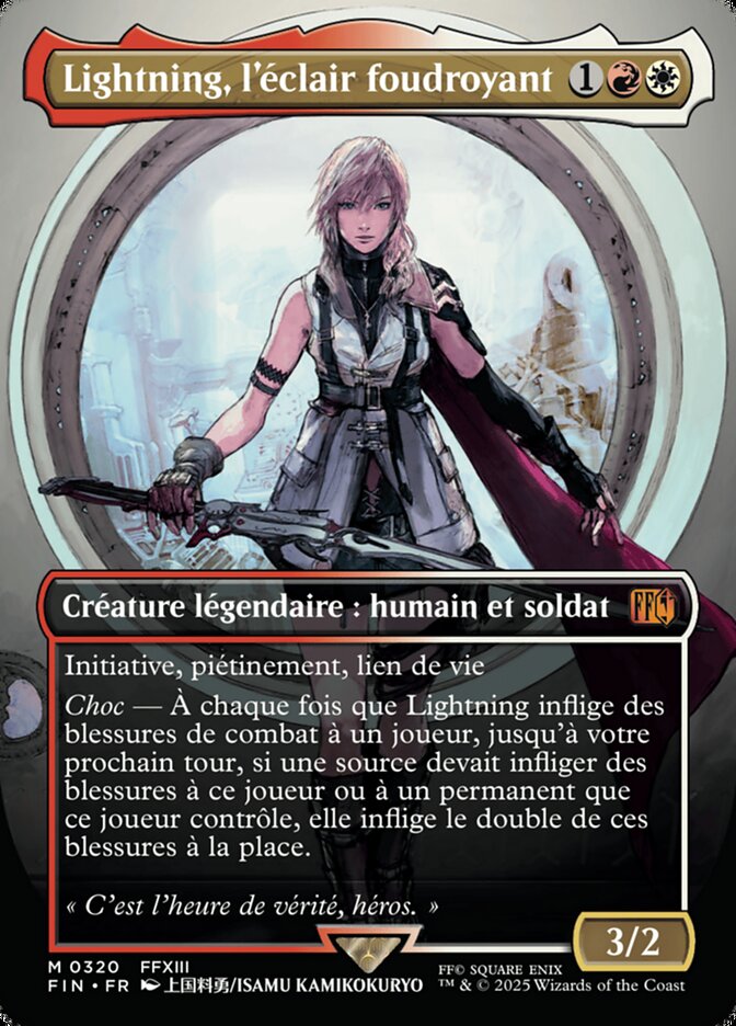 Lightning, l'éclair foudroyant