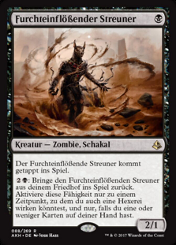Furchteinflößender Streuner
