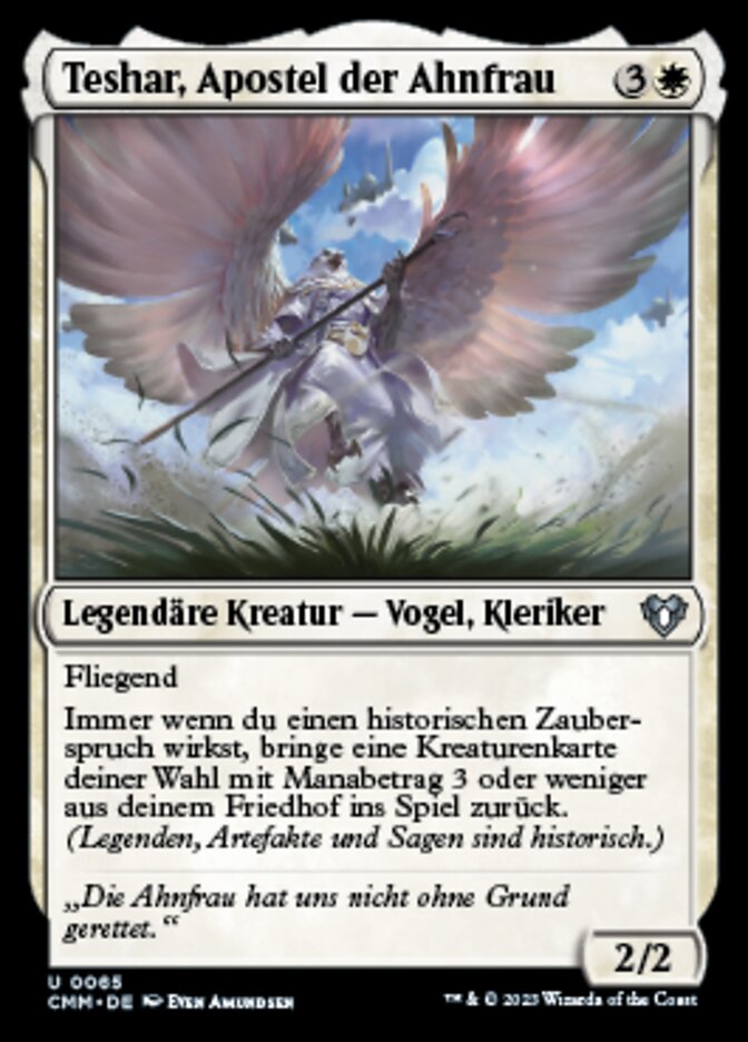Teshar, Apostel der Ahnfrau
