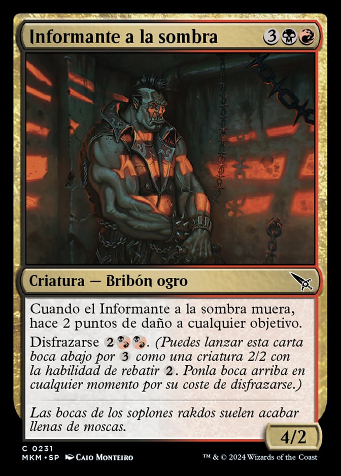 Informante a la sombra