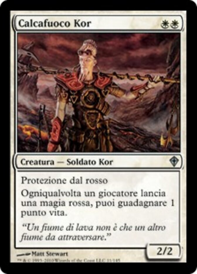 Calcafuoco Kor