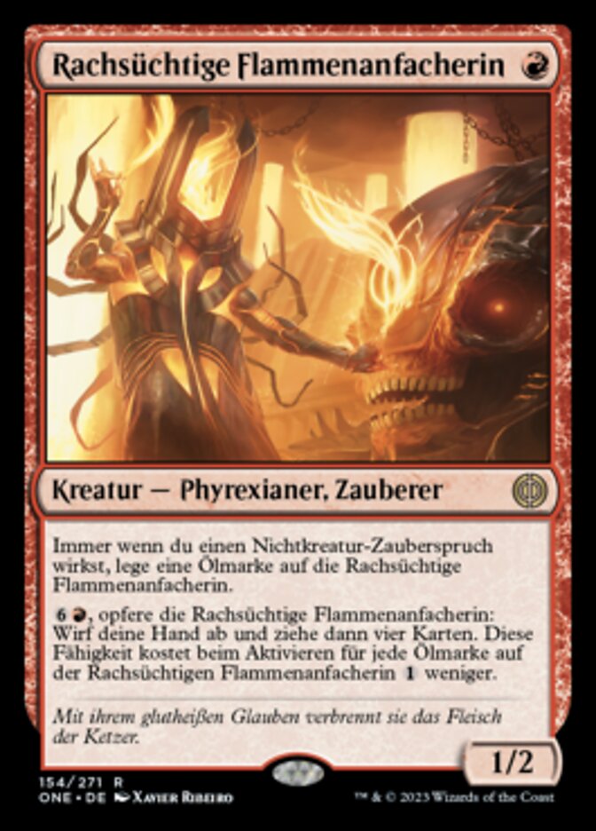 Rachsüchtige Flammenanfacherin