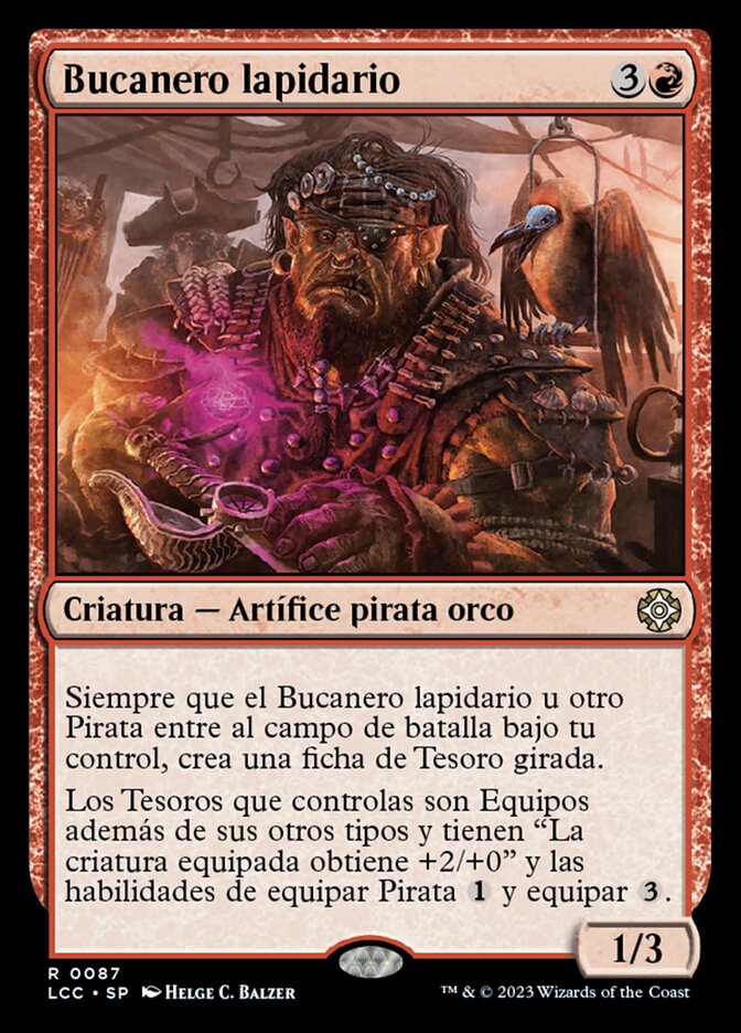 Bucanero lapidario