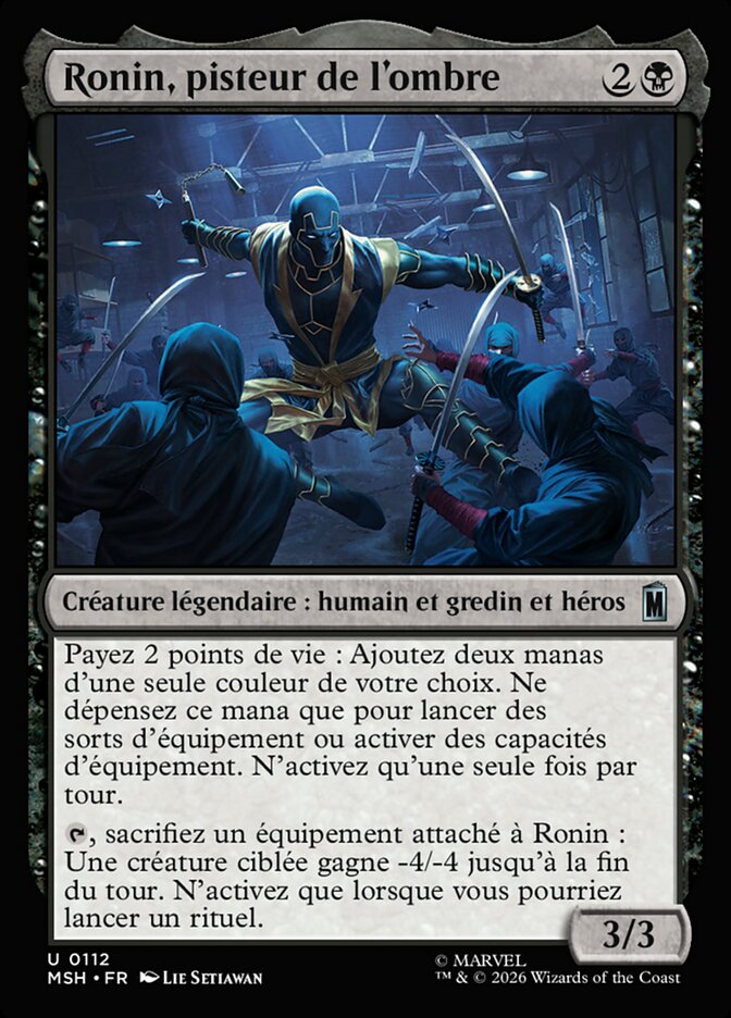 Ronin, pisteur de l'ombre