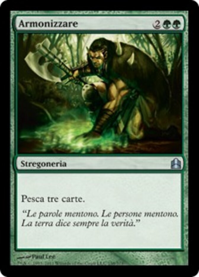 Armonizzare