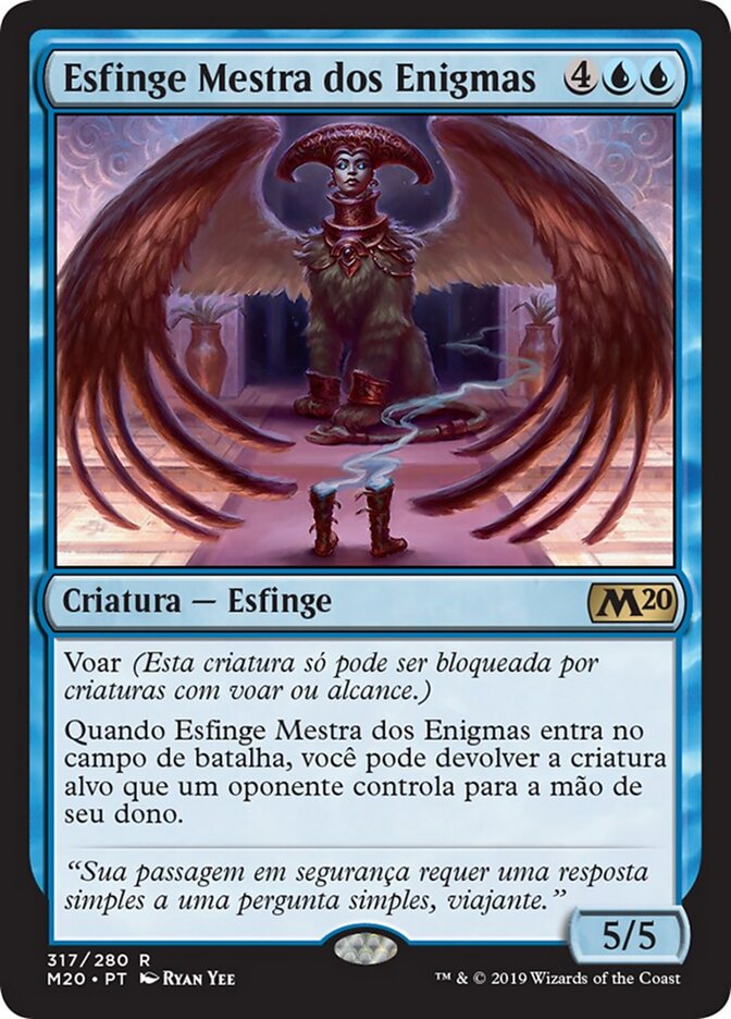 Esfinge Mestra dos Enigmas